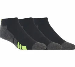 Socks|Socks<SKECHERS 3 Pack Half Terry Athletic Socks BLACK