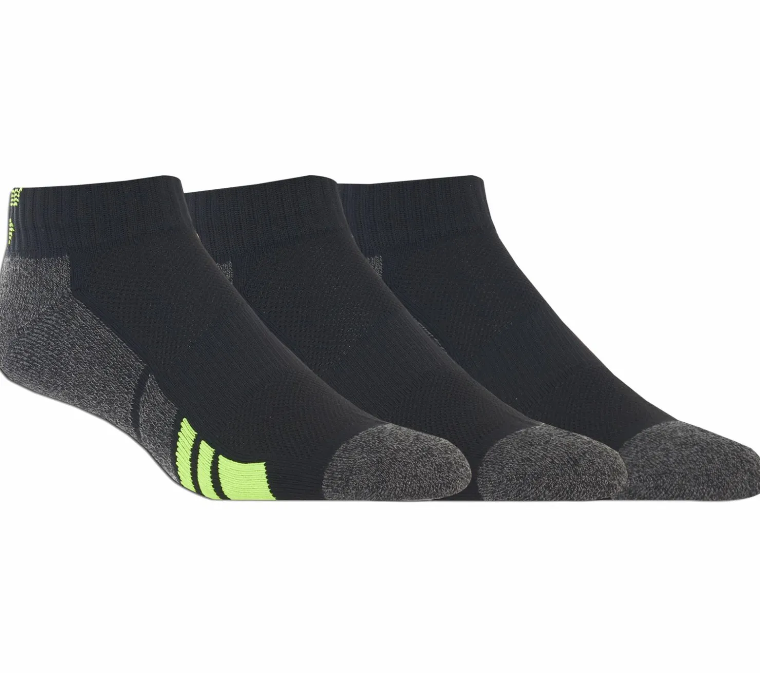 Socks|Socks<SKECHERS 3 Pack Half Terry Athletic Socks BLACK
