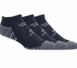 Socks|Socks<SKECHERS 3 Pack Half Terry No Show Socks BLACK