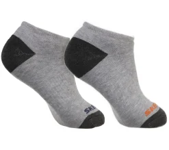 Socks|Socks<SKECHERS 6 Pack Low Cut Walking Socks GRAY