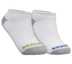 Socks|Socks<SKECHERS 6 Pack Low Cut Walking Socks WHITE