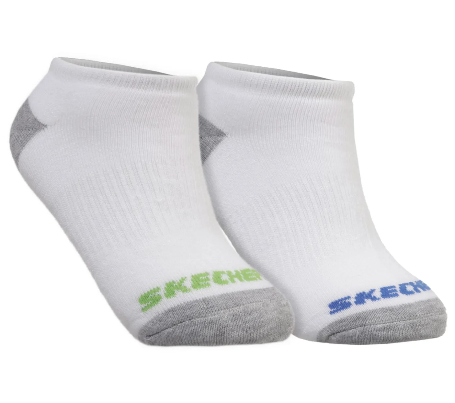 Socks|Socks<SKECHERS 6 Pack Low Cut Walking Socks WHITE