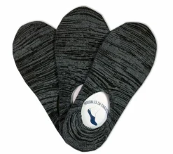 Socks|Accessories<SKECHERS 3 Pack No Show Liner Socks GRAY