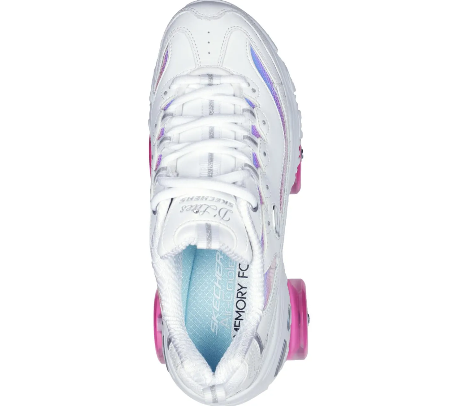 Lace Up<SKECHERS 4 Wheeler - Fly Cruiser WHITE / MULTI