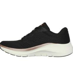 Lace Up|Athletic Sneakers<SKECHERS Arch Fit 2.0 - Glow The Distance BLACK / ROSE GOLD