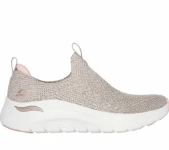Slip-Ons|Athletic Sneakers<SKECHERS Arch Fit 2.0 - Sheer Shimmer TAUPE / PINK