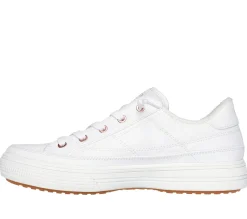 Slip-Ons|Canvas Shoes<SKECHERS Arch Fit Arcade - Meet Ya There WHITE
