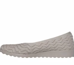 Slip-Ons|Flats<SKECHERS Arch Fit Cleo Wedge - Carefree Breeze TAUPE
