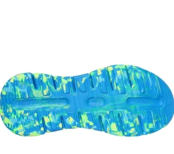 Sandals|Slip-Ons<SKECHERS Arch Fit Go Foam - Whirlwind BLUE / GREEN