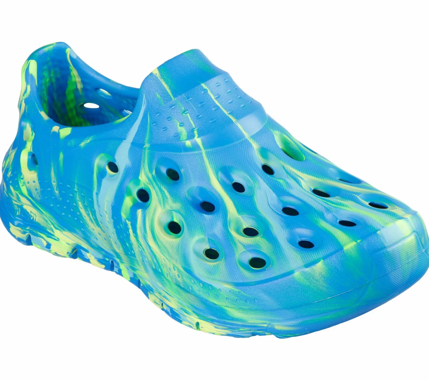 Sandals|Slip-Ons<SKECHERS Arch Fit Go Foam - Whirlwind BLUE / GREEN