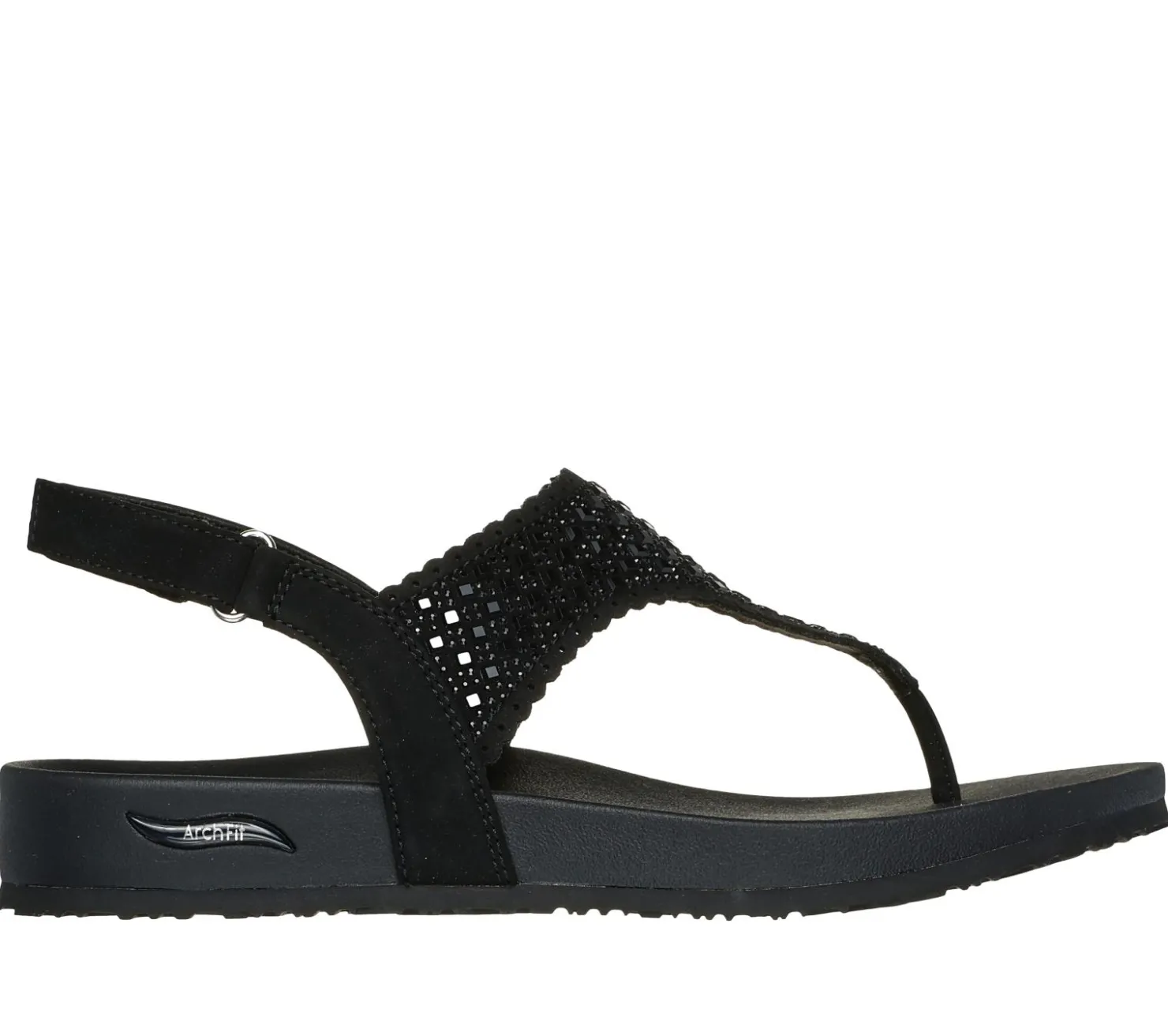 Sandals<SKECHERS Arch Fit Meditation - Pixie BLACK