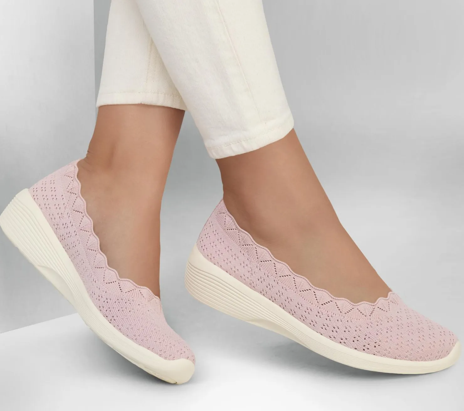 Slip-Ons|Flats<SKECHERS Arya - Disco ROSE