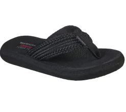 Sandals<SKECHERS Asana - Hidden Valley BLACK