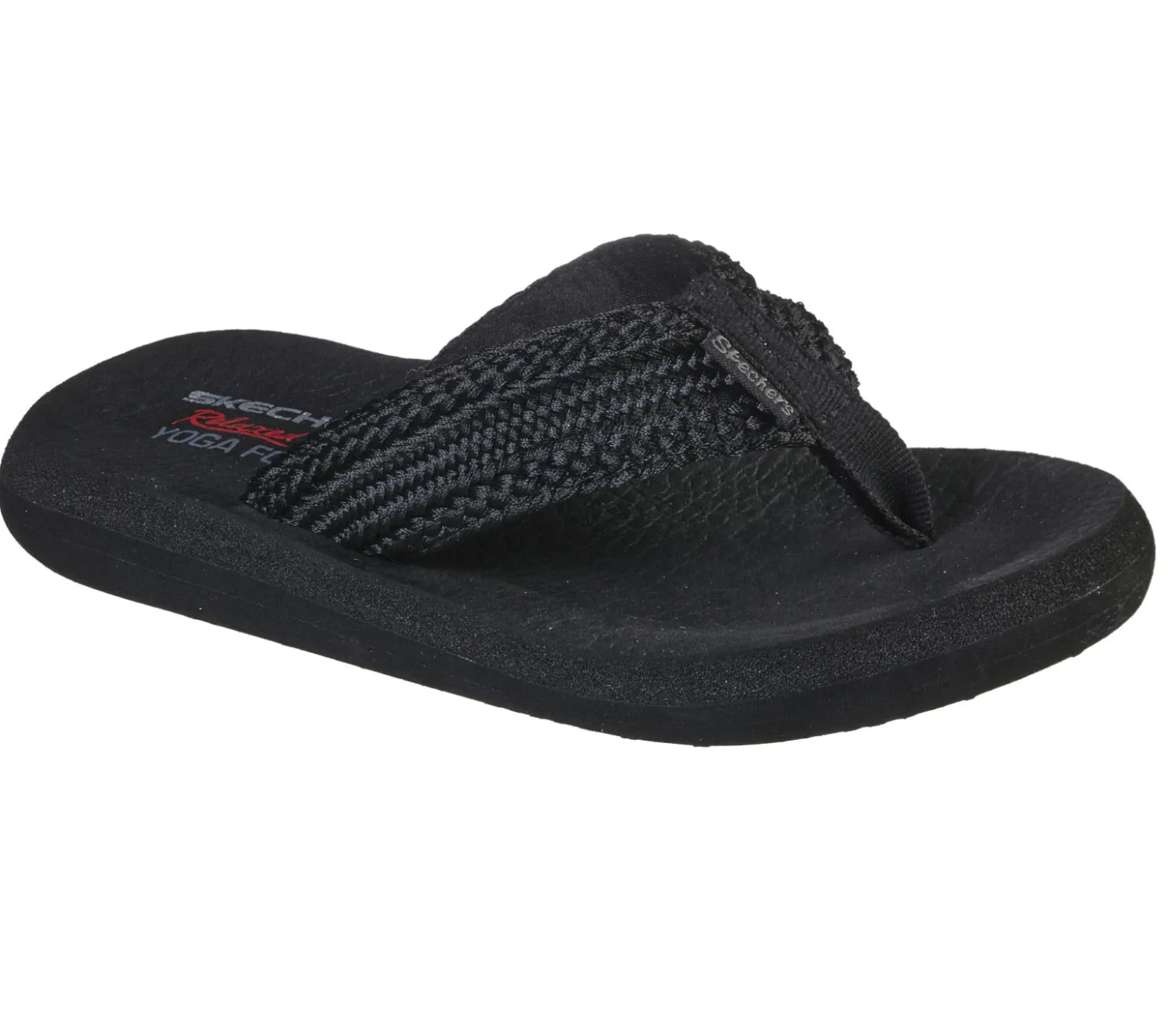 Sandals<SKECHERS Asana - Hidden Valley BLACK