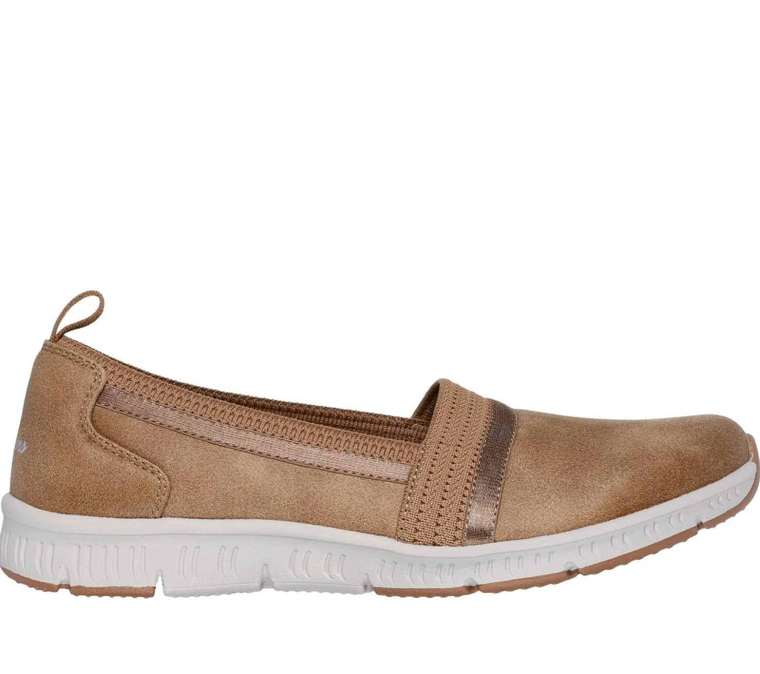Slip-Ons|Flats<SKECHERS Be-Cool - Classy Step CHESTNUT