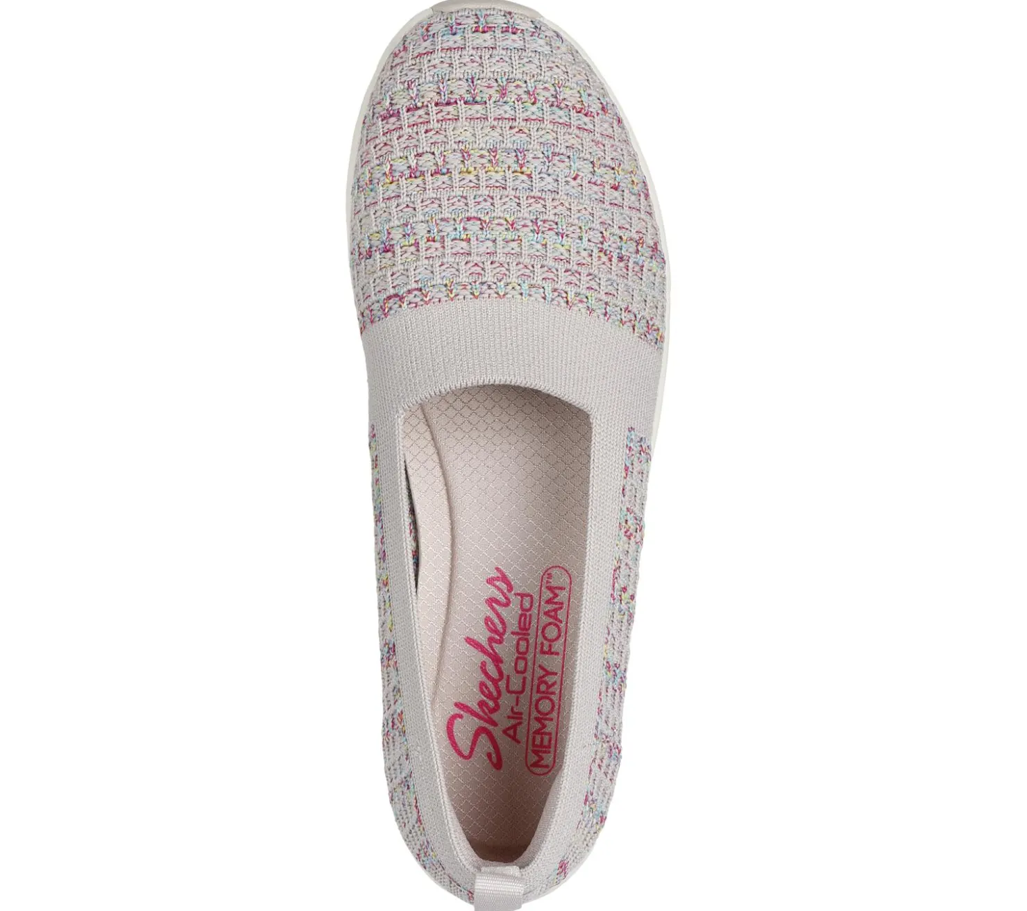 Slip-Ons|Flats<SKECHERS Be-Cool - Sherbet Skies NATURAL / MULTI