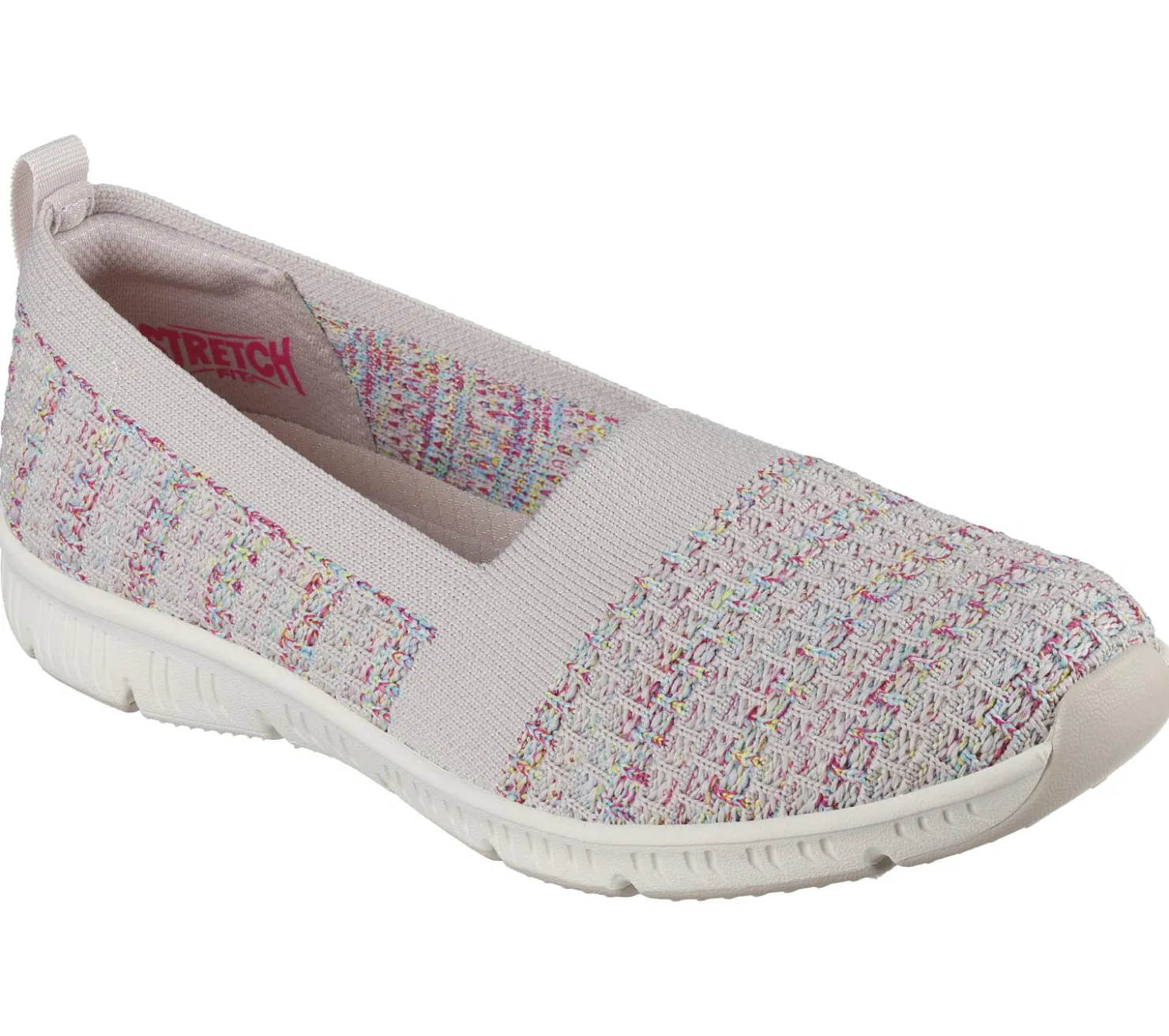 Slip-Ons|Flats<SKECHERS Be-Cool - Sherbet Skies NATURAL / MULTI