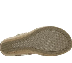 Wedges|Sandals<SKECHERS Beverlee - Easy To Adore OFF WHITE