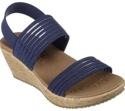 Wedges|Sandals<SKECHERS Beverlee - Sheer Luck NAVY