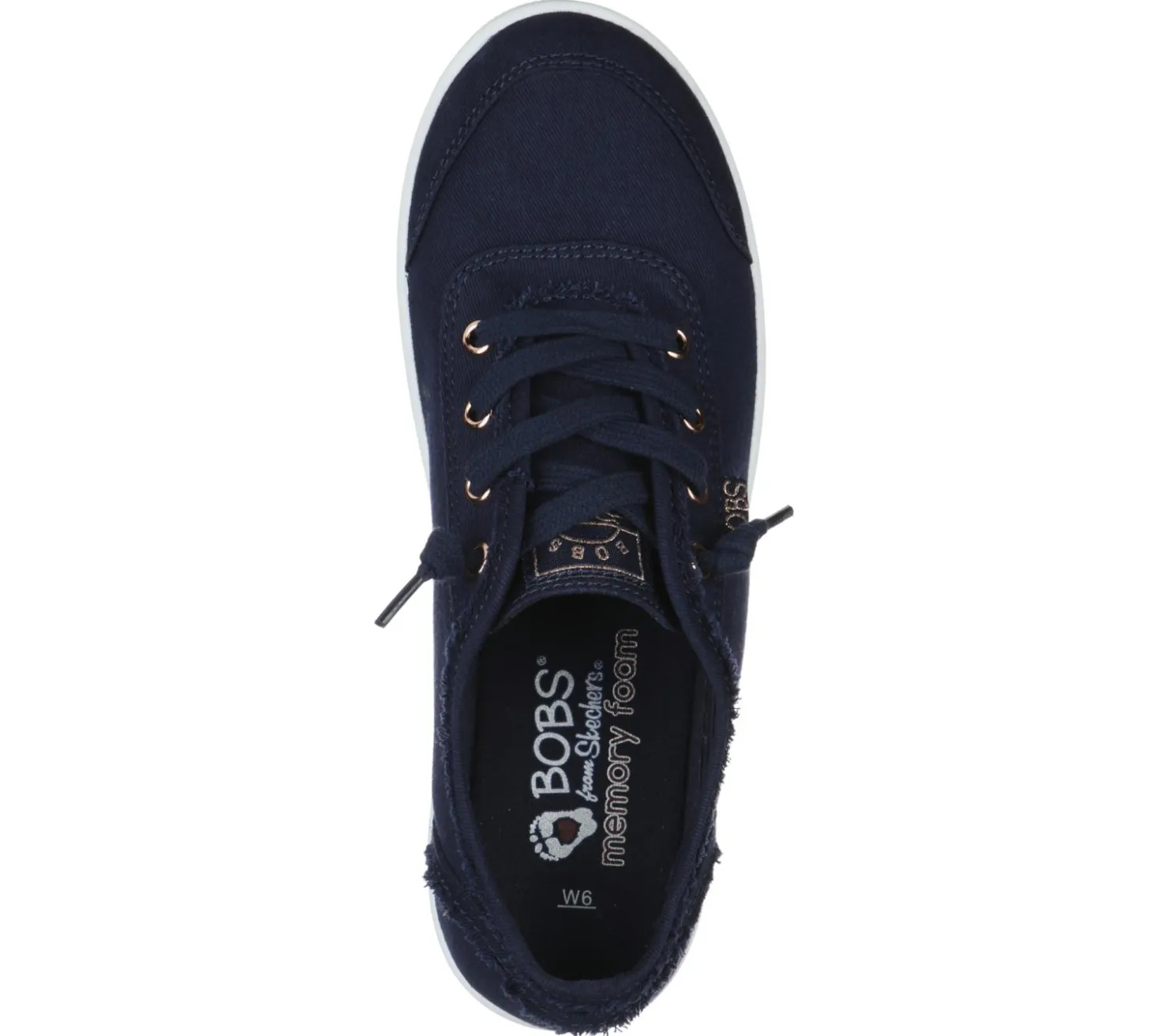 Slip-Ons|Canvas Shoes<SKECHERS BOBS B Cute NAVY