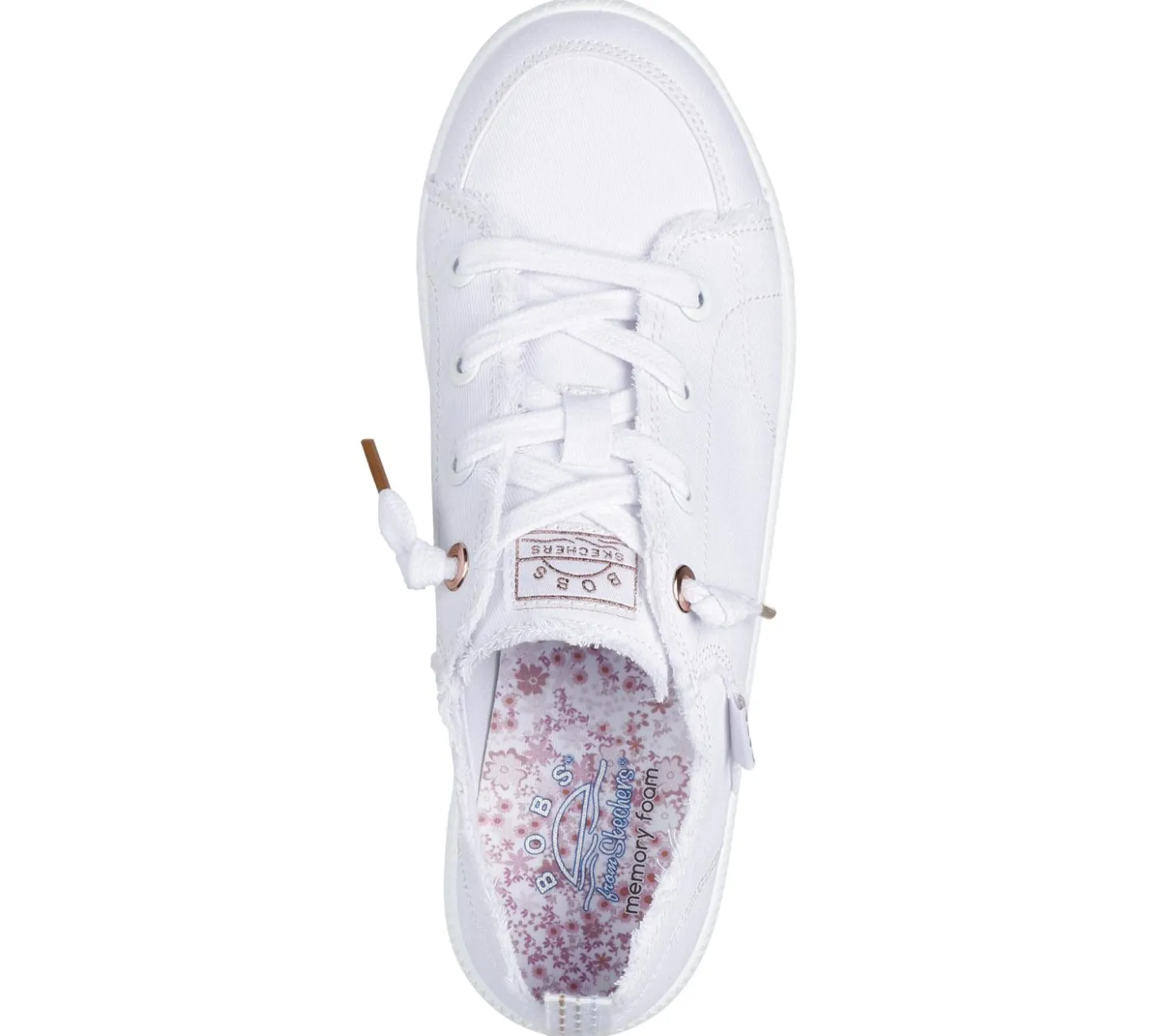 Slip-Ons|Canvas Shoes<SKECHERS BOBS B Cute 2.0 WHITE