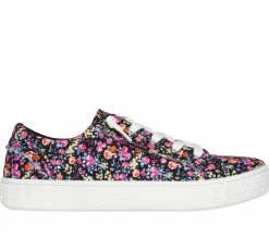 Slip-Ons|Canvas Shoes<SKECHERS BOBS B Extra Cute - Floral Night BLACK / MULTI