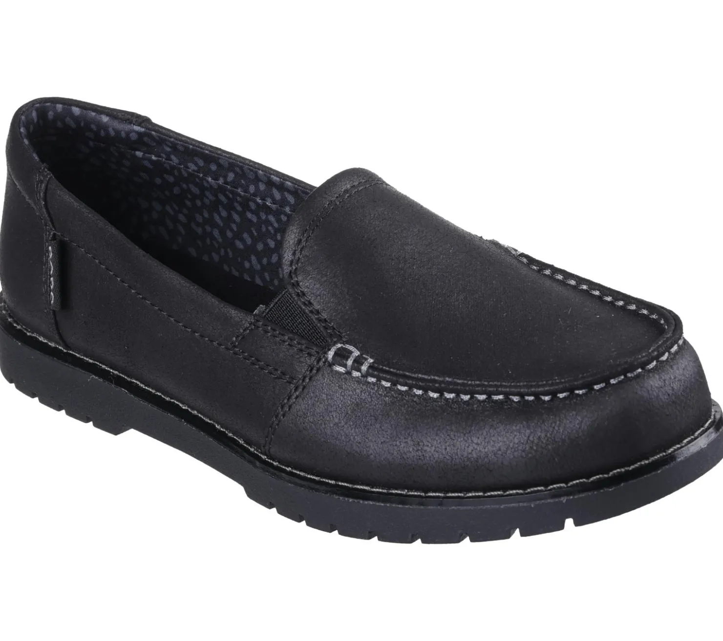 Slip-Ons|Flats<SKECHERS BOBS Chill Lugs - Central Look BLACK