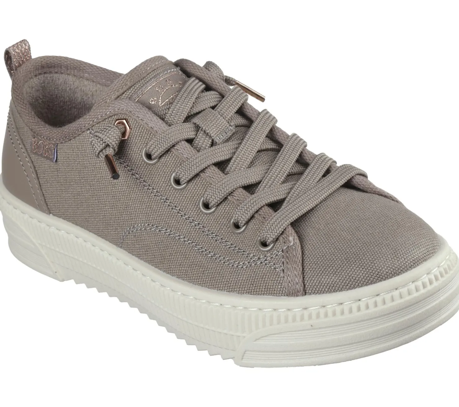 Slip-Ons|Canvas Shoes<SKECHERS BOBS Copa TAUPE