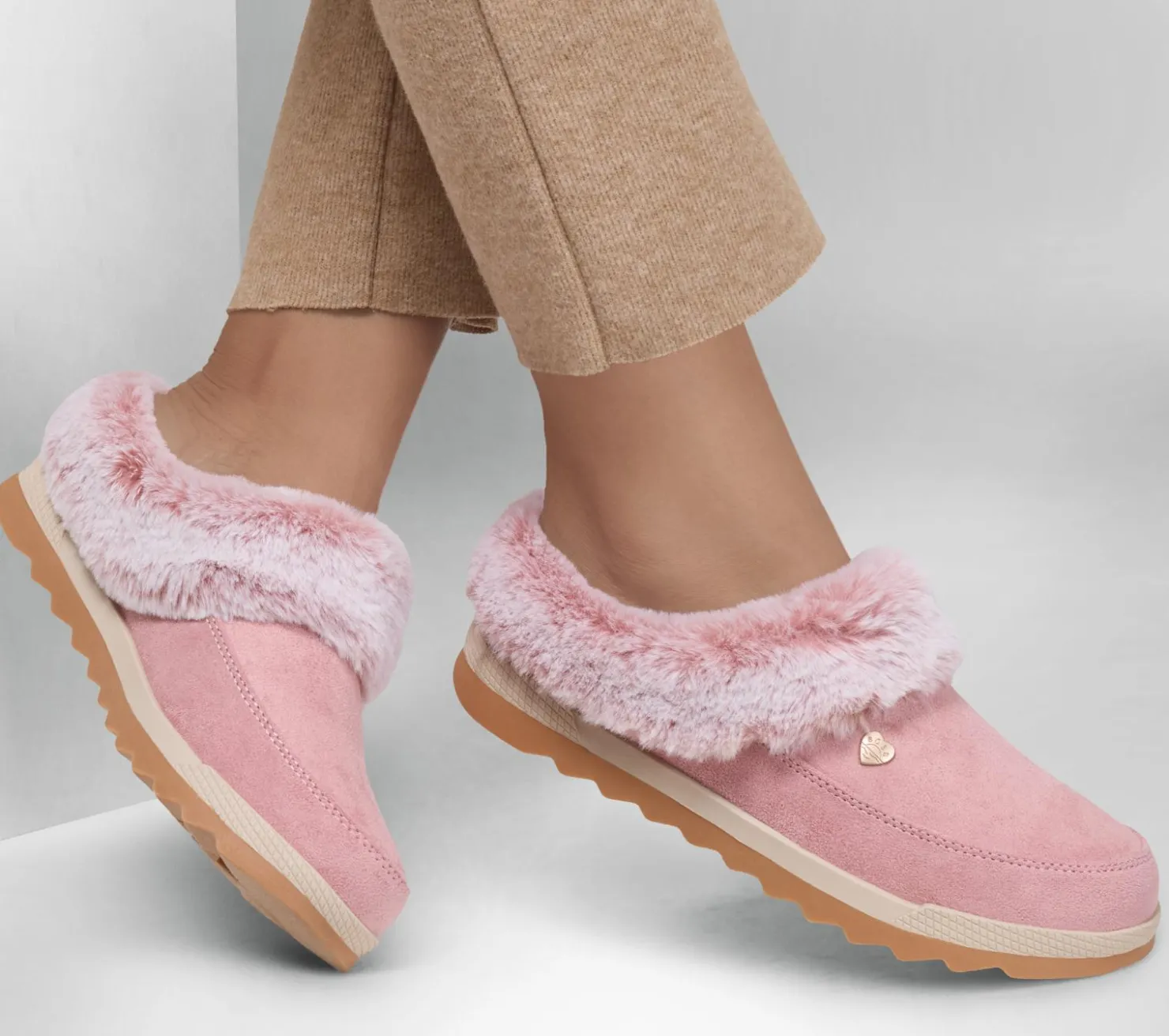 Slippers|Slip-Ons<SKECHERS BOBS Cozy Chill ROSE