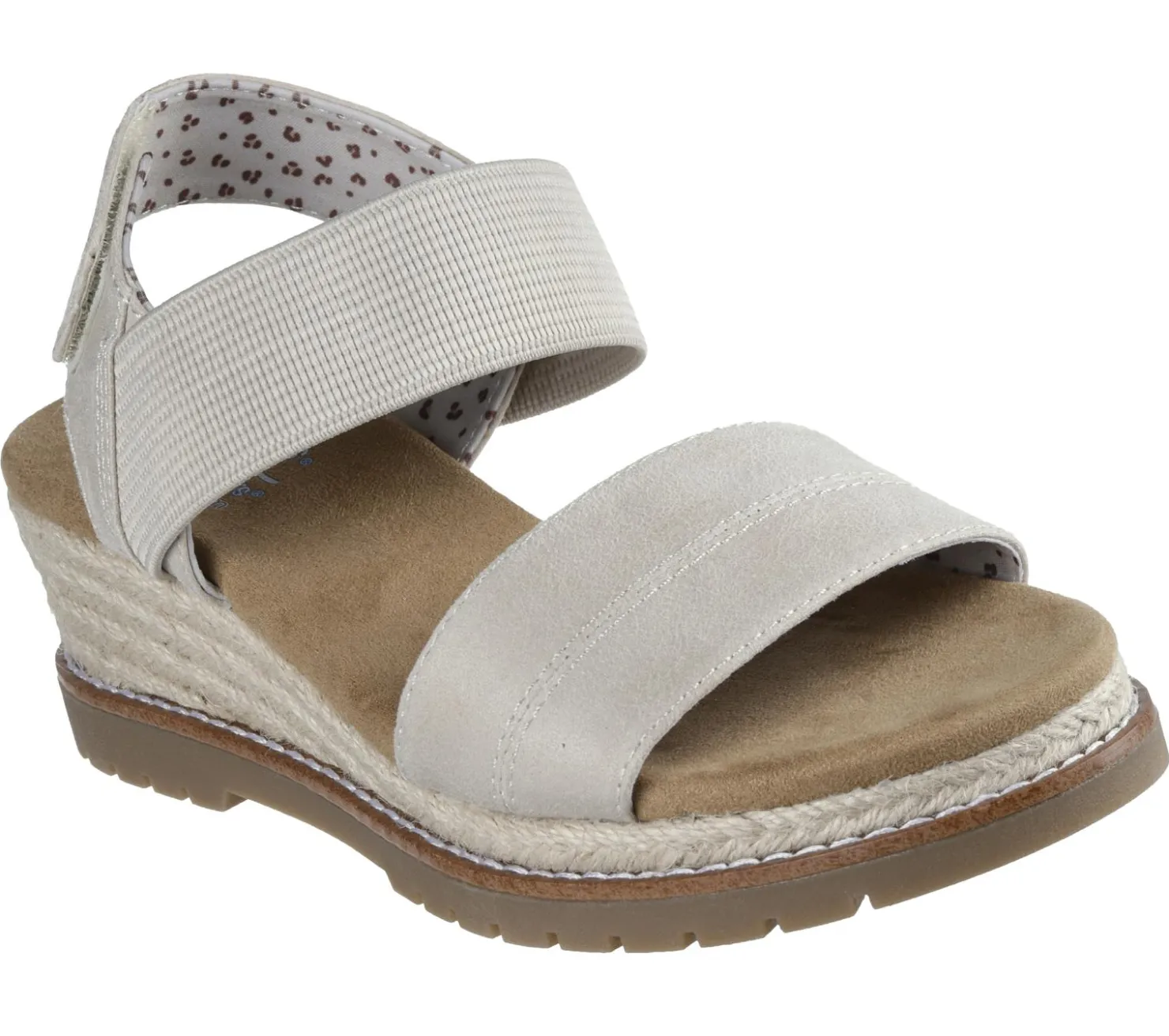 Wedges|Sandals<SKECHERS BOBS Desert Chill - City Scapes OFF WHITE