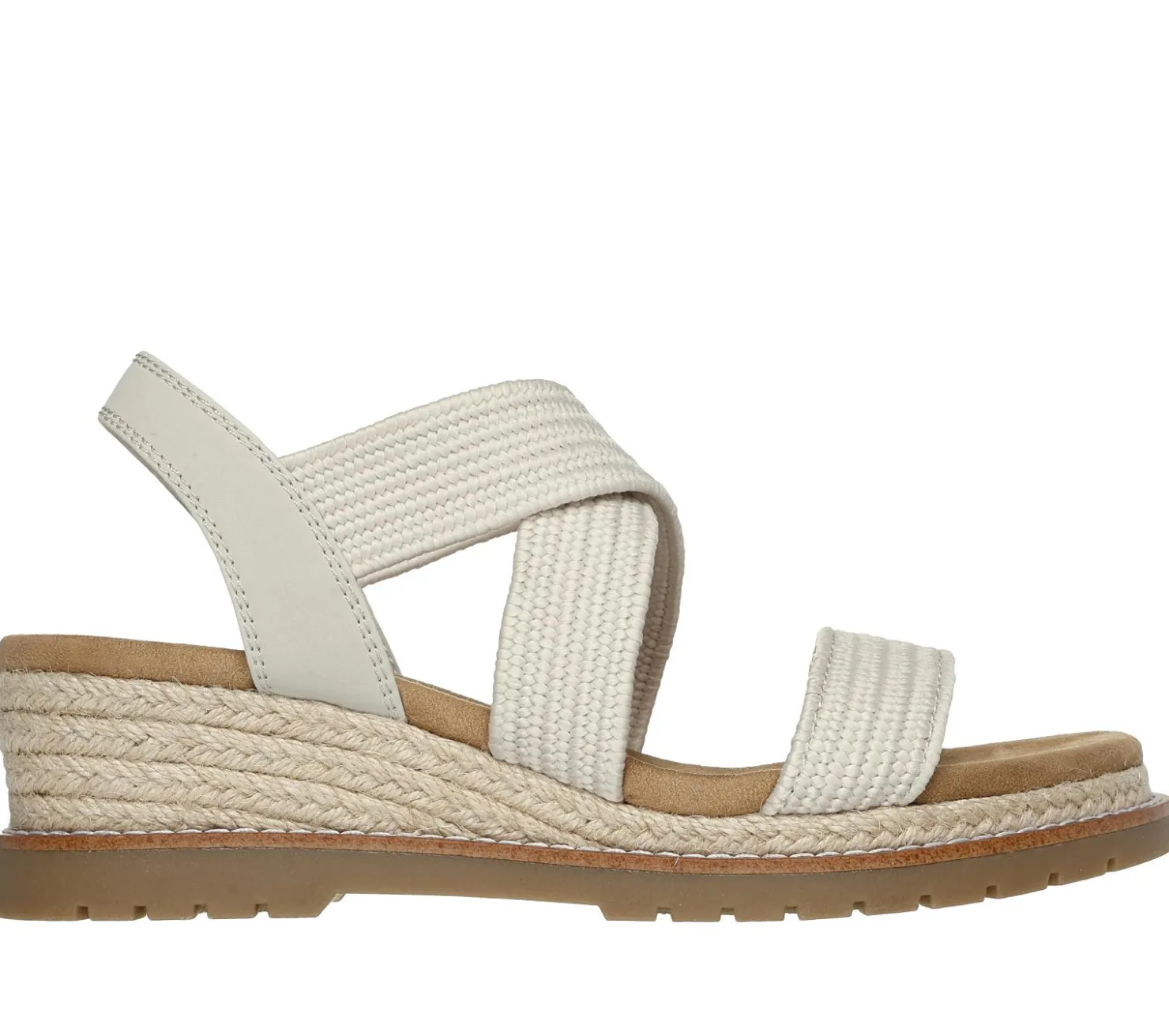 Wedges|Sandals<SKECHERS BOBS Desert Chill - Uptown Haze OFF WHITE