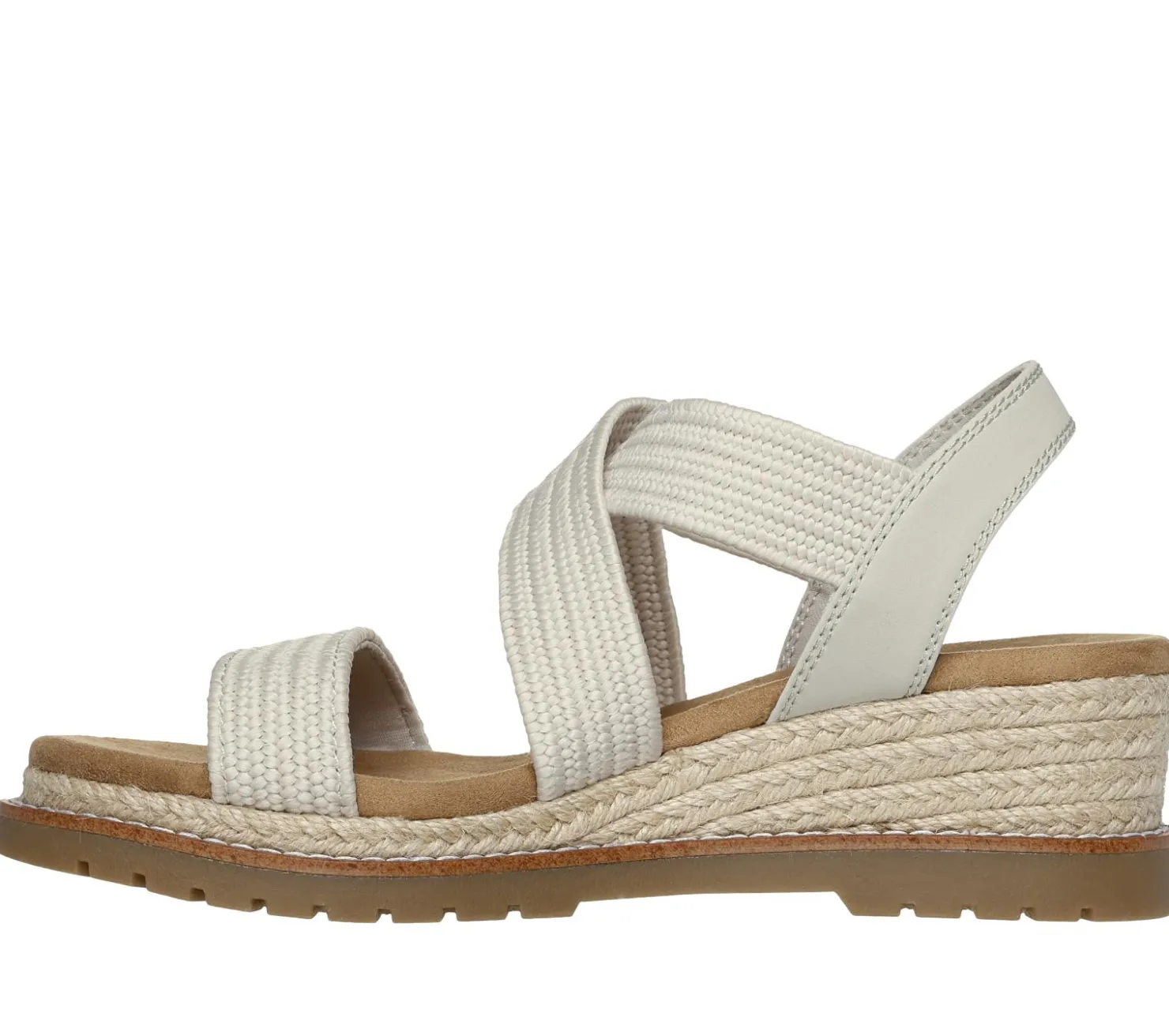 Wedges|Sandals<SKECHERS BOBS Desert Chill - Uptown Haze OFF WHITE
