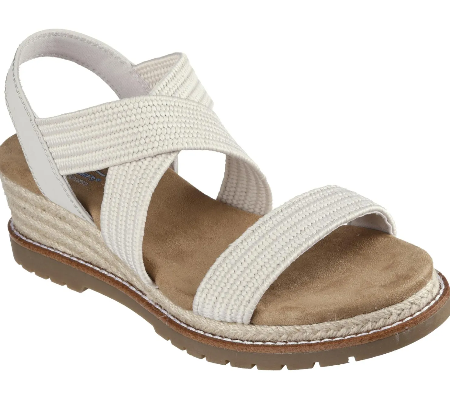 Wedges|Sandals<SKECHERS BOBS Desert Chill - Uptown Haze OFF WHITE