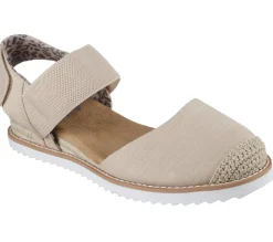 Sandals<SKECHERS BOBS Desert Kiss - Sun Shining NATURAL