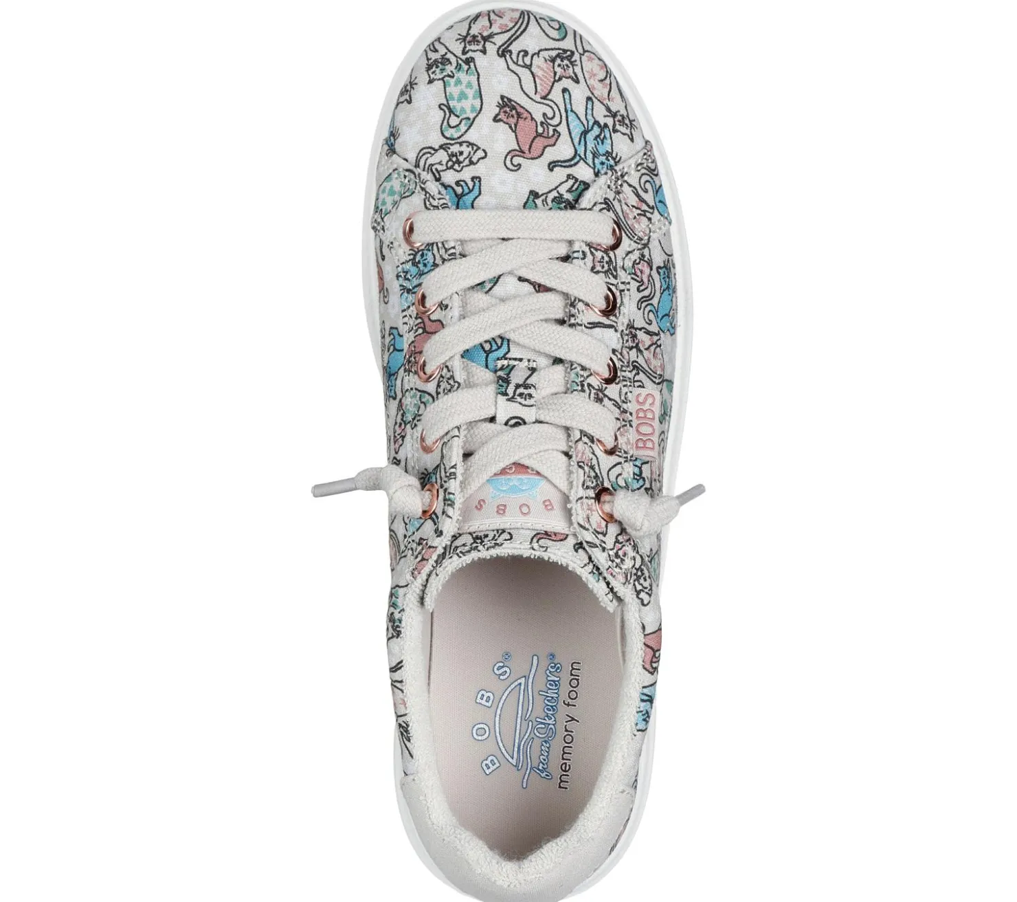 Slip-Ons|Canvas Shoes<SKECHERS BOBS D'Vine - Pattern Play NATURAL / MULTI