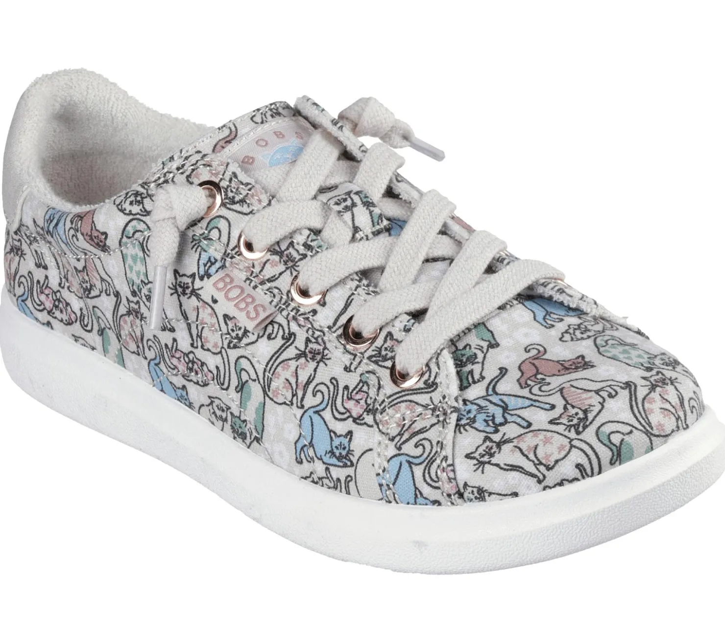 Slip-Ons|Canvas Shoes<SKECHERS BOBS D'Vine - Pattern Play NATURAL / MULTI