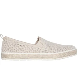 Slip-Ons<SKECHERS BOBS Flexpadrille Luxe - Summer Sky NATURAL