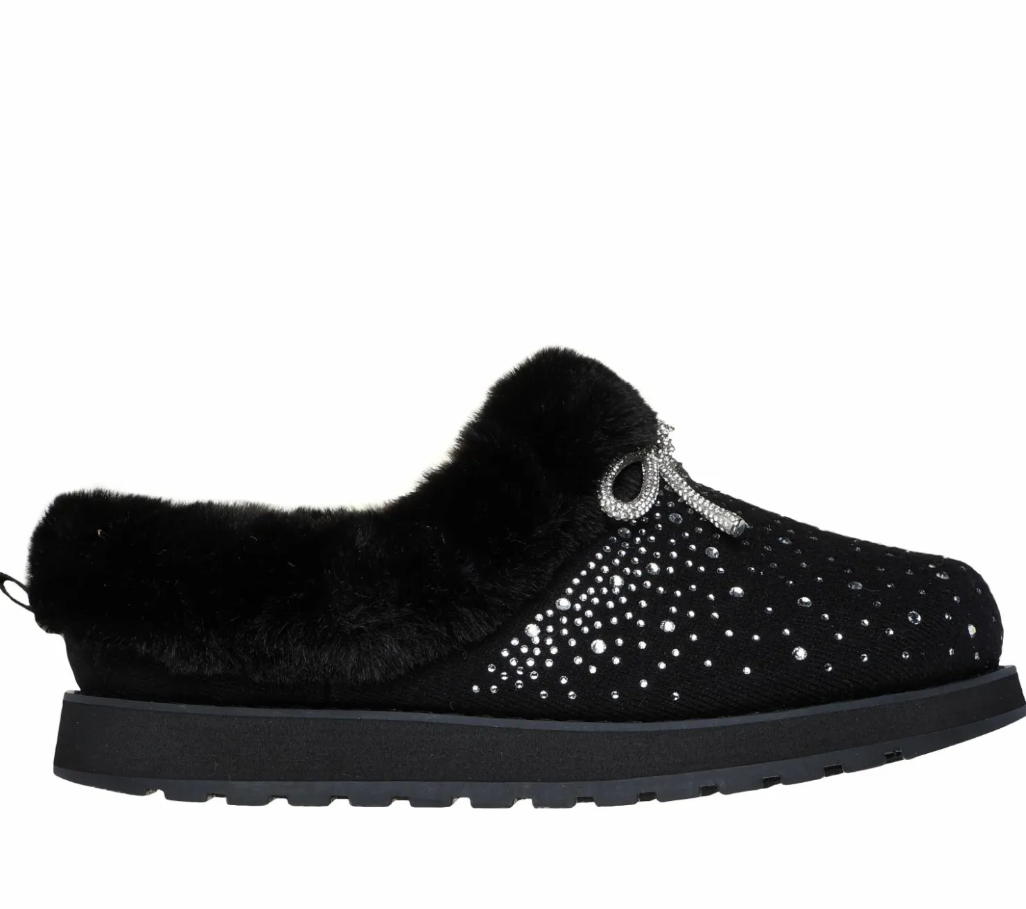 Slippers|Slip-Ons<SKECHERS BOBS Keepsakes - Frosted Ties BLACK
