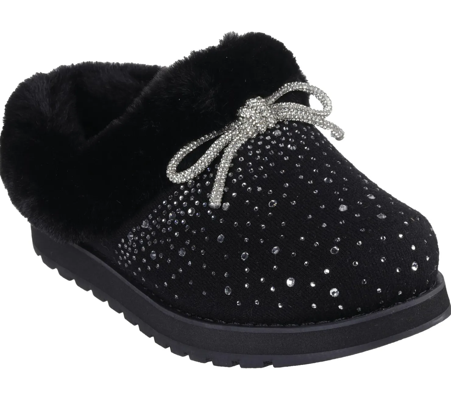 Slippers|Slip-Ons<SKECHERS BOBS Keepsakes - Frosted Ties BLACK