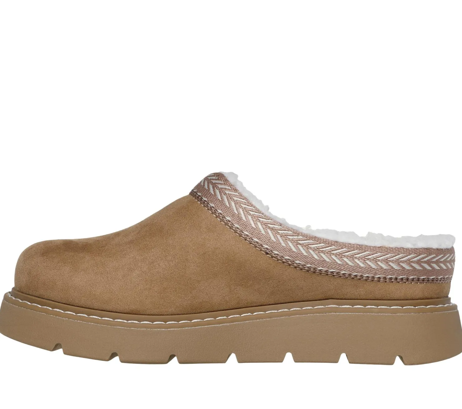 Slip-Ons|Slippers<SKECHERS BOBS Keepsakes Lite - Cozy Fest CHESTNUT