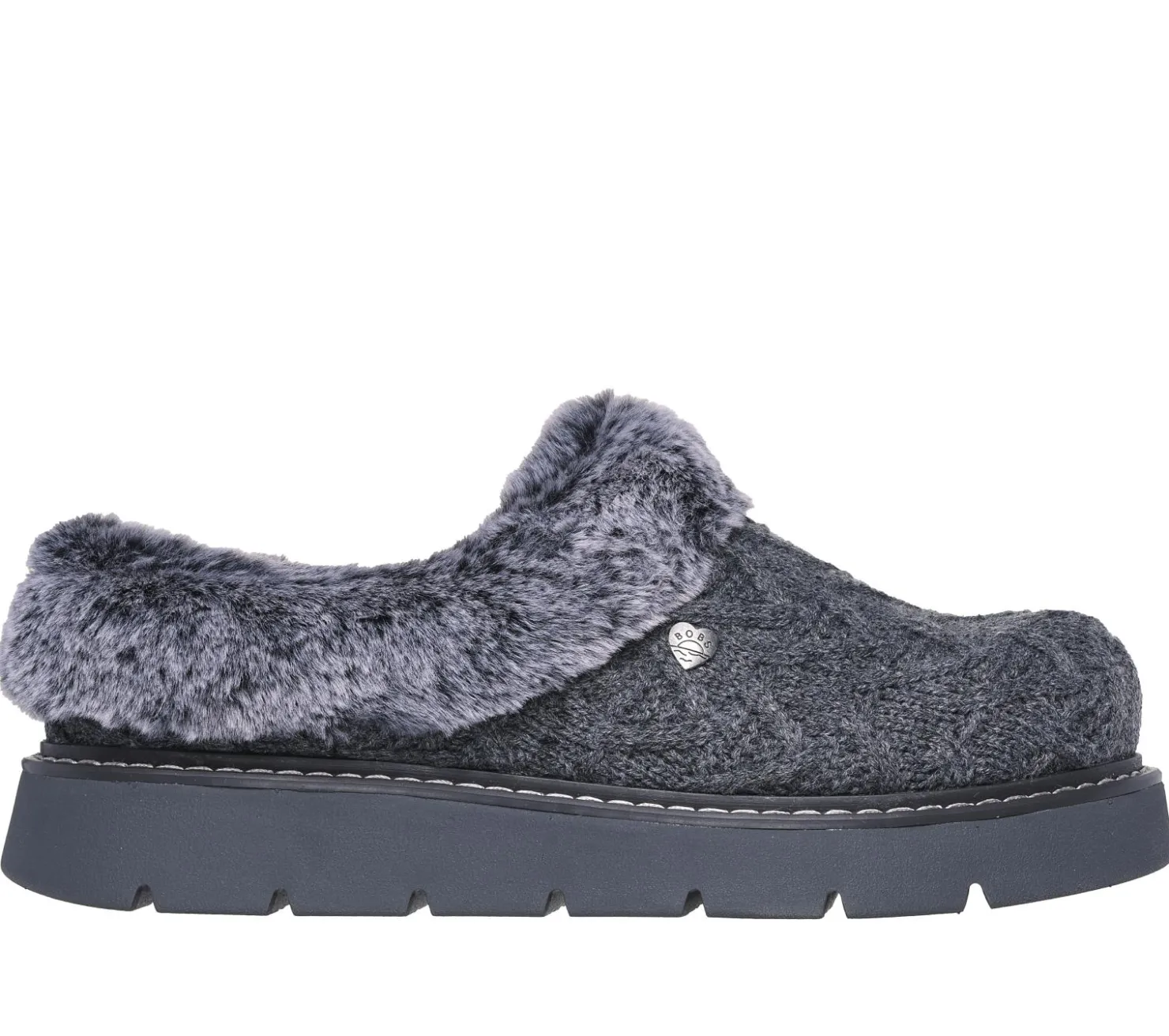 Slippers|Slip-Ons<SKECHERS BOBS Keepsakes Lite - Warm Regards CHARCOAL