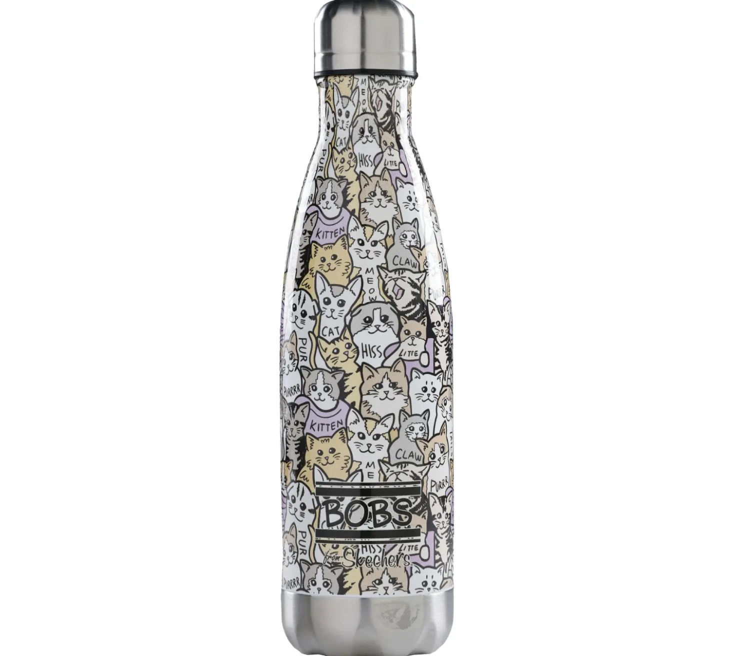 Sporting Goods<SKECHERS BOBS Purr Party Water Bottle MULTI