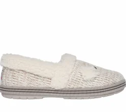 Slippers|Slip-Ons<SKECHERS BOBS Too Cozy - Puppy Pal OFF WHITE