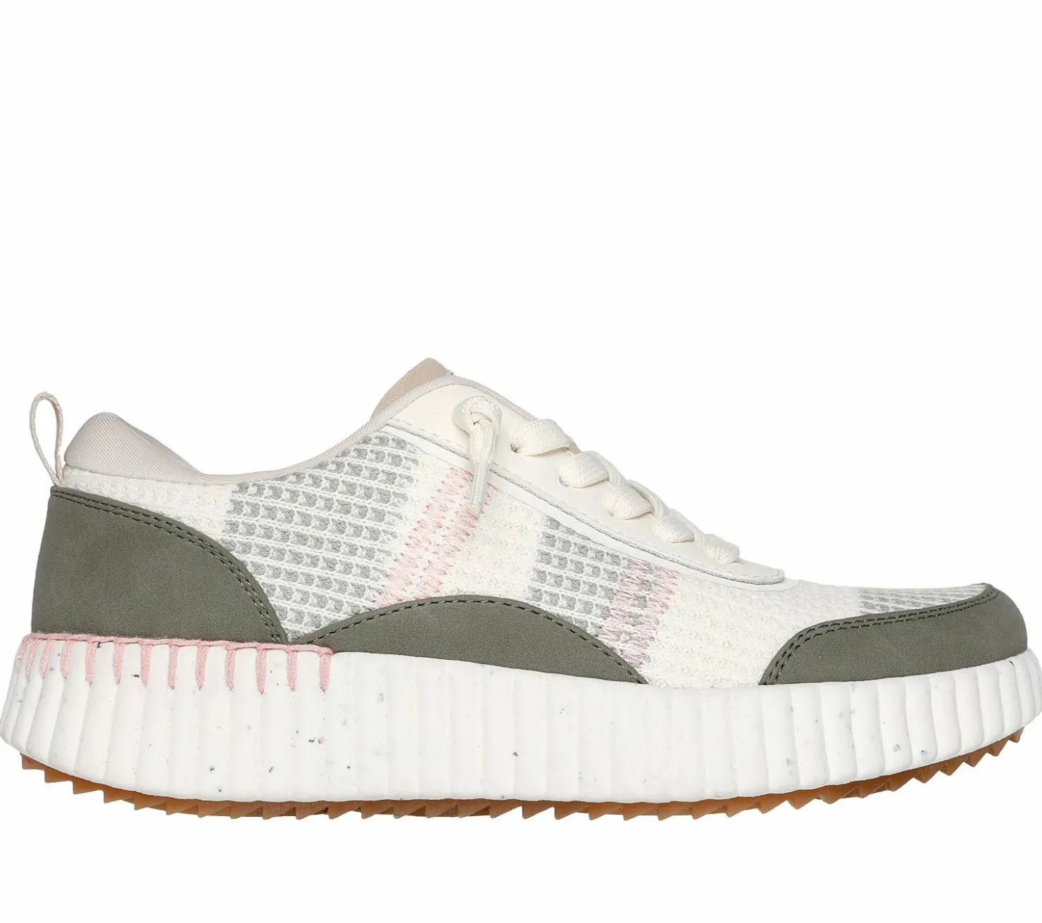Slip-Ons|Casual Sneakers<SKECHERS BOBS Vista OLIVE / MULTI