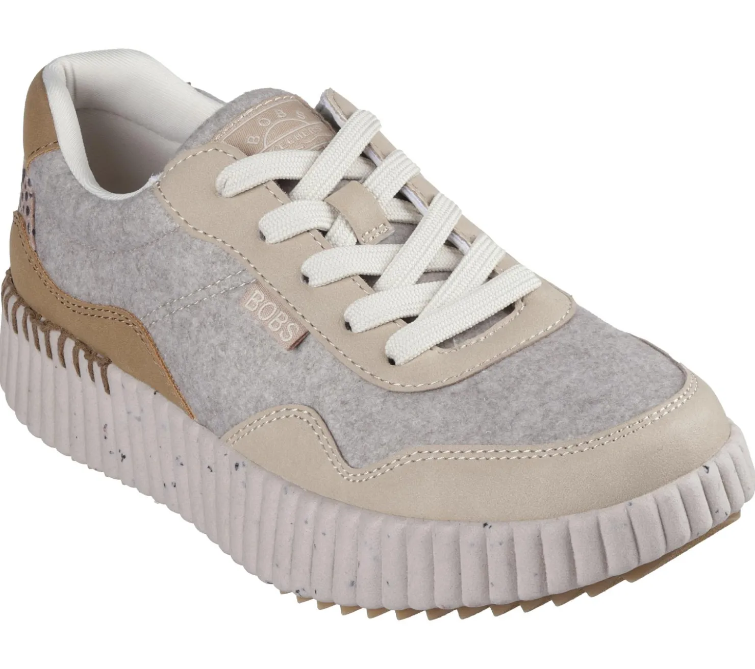 Lace Up|Casual Sneakers<SKECHERS BOBS Vista - Mellow Stroll NATURAL