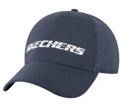 Hats|Hats<SKECHERS Booming Baseball Hat CHARCOAL / NAVY