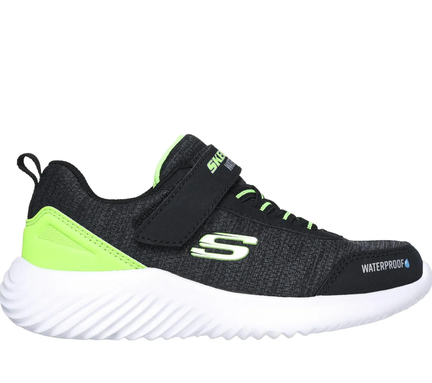 Athletic Shoes & Sneakers<SKECHERS Bounder - Dripper Drop BLACK / LIME