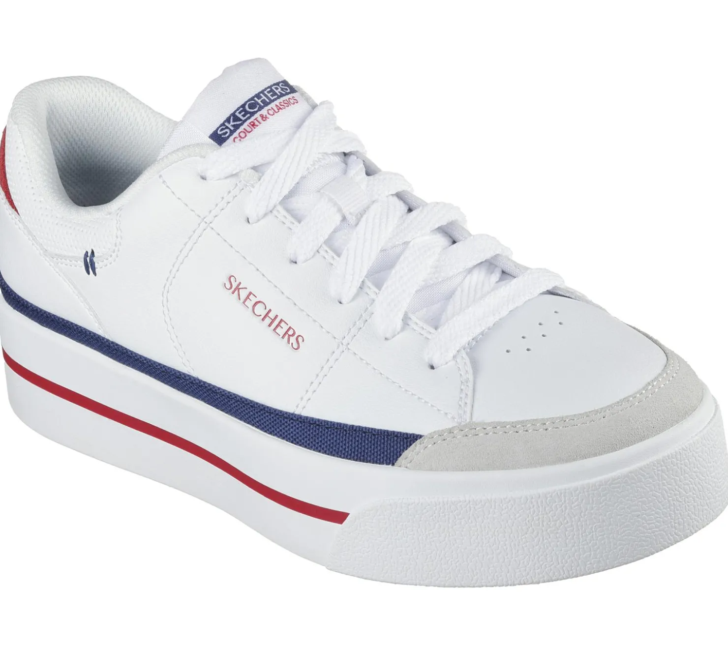 Lace Up|Casual Sneakers<SKECHERS Camdenn - Cool It Down WHITE / NAVY