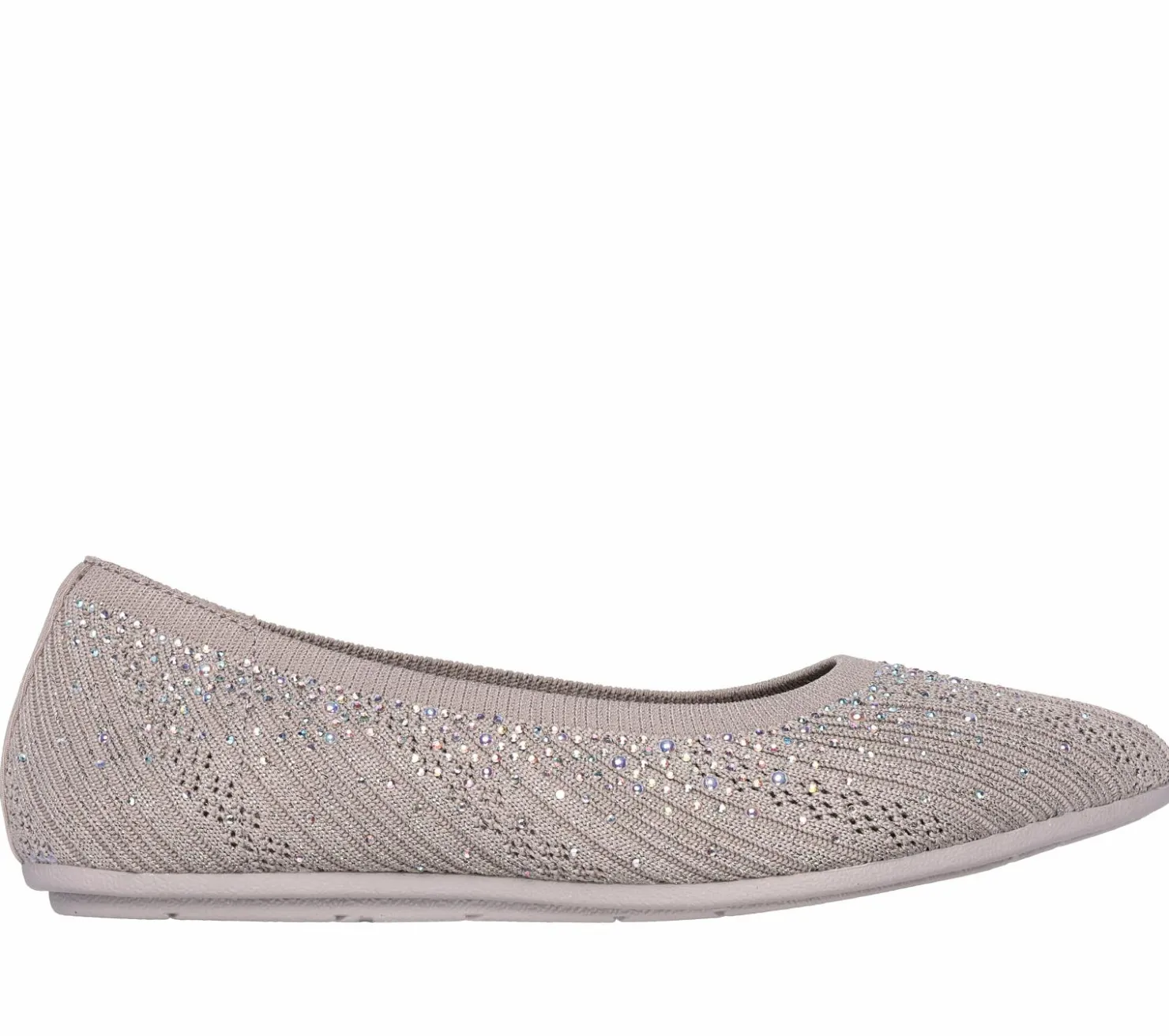 Flats<SKECHERS Cleo 2.0 - Glitzy Daze TAUPE