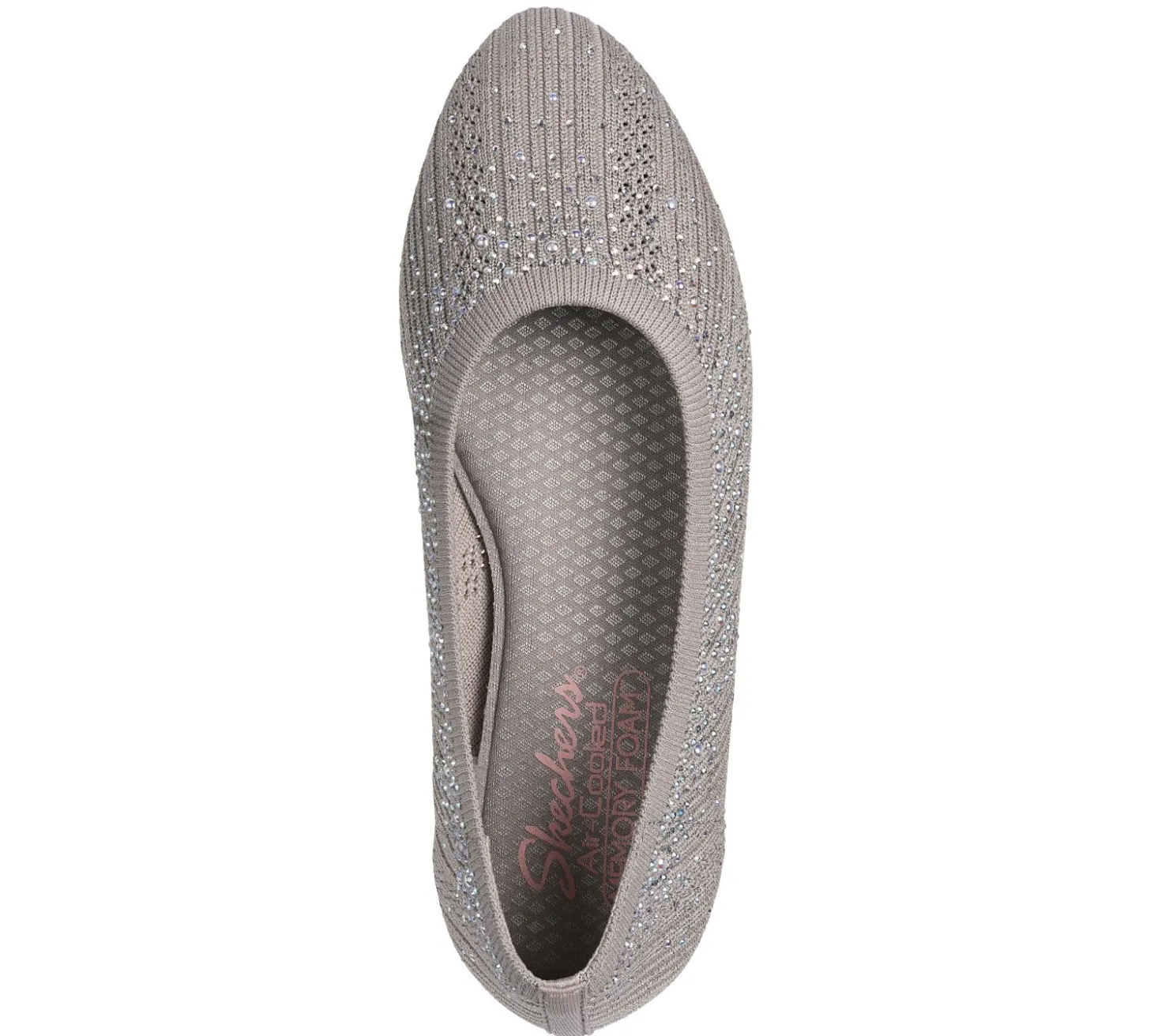 Flats<SKECHERS Cleo 2.0 - Glitzy Daze TAUPE